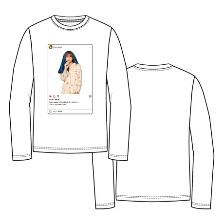 7m!n｜【Shirokane Rintaro produse】Design tee 「大したセンスないくせに一生懸命考えたTシャツ」