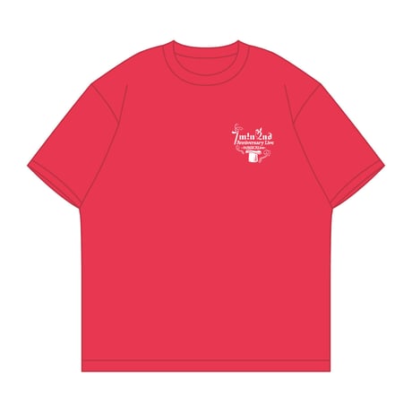 7m!n｜【7m!n 2nd Anniversary Live ~MAGICALive〜】T-shirts（レッド）
