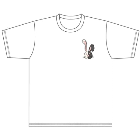 7m!n｜【Usami Kento produse】Design tee 「天使なうさみも悪魔なうさみも愛して欲しいな？」
