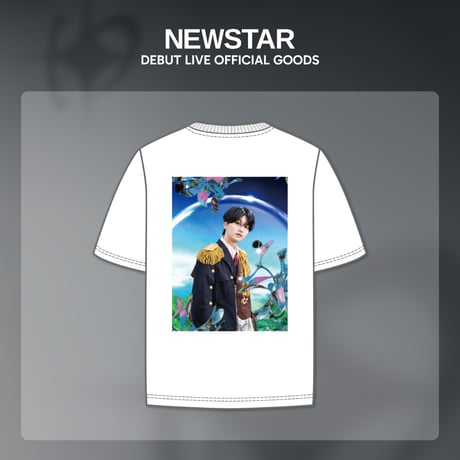NEWSTAR｜【NEWSTAR Debut Live】Official T-shirt（Umemoto Taisei）