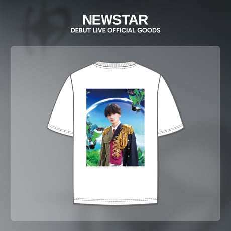 NEWSTAR｜【NEWSTAR Debut Live】Official T-shirt（Tomita Kazuto）