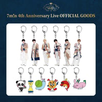 7m!n｜【4th Anniversary Live ~With~】アクリルキーホルダー with ななみんとなかまたち（ランダム）