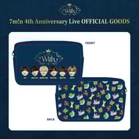 7m!n｜【4th Anniversary Live ~With~】どこでもwithポーチ