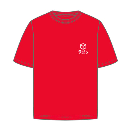 9bic｜【9bic Next Story Debut Live】激推し！メンカラTシャツ（レッド）