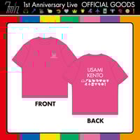 7m!n｜【Hinomiya Yu produce】火ノ宮夕25th 記念Tシャツ | WAI