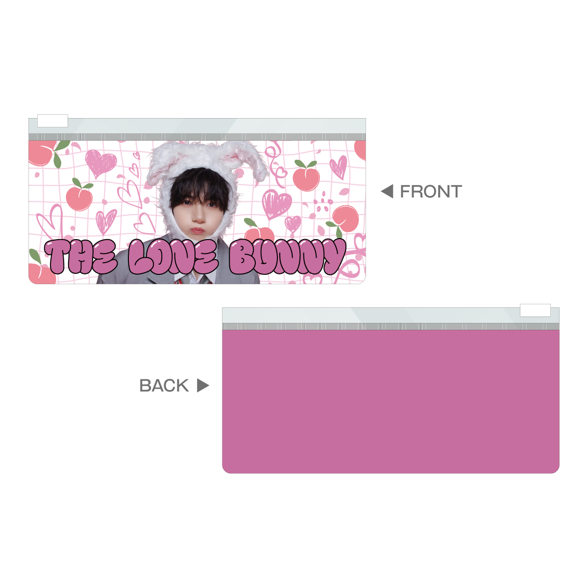 7m!n｜先行受注販売【Usami Kento produce】クリアポーチ『THE