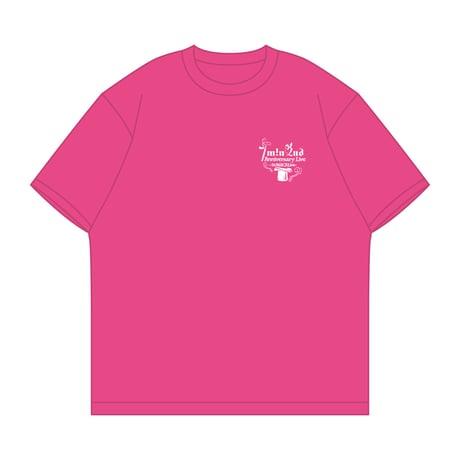 7m!n｜【7m!n 2nd Anniversary Live ~MAGICALive〜】T-shirts（ピンク）