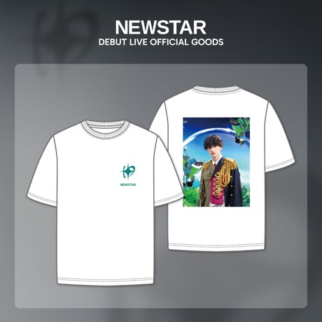 NEWSTAR｜【NEWSTAR Debut Live】Official T-shirt（Tomita Kazuto）