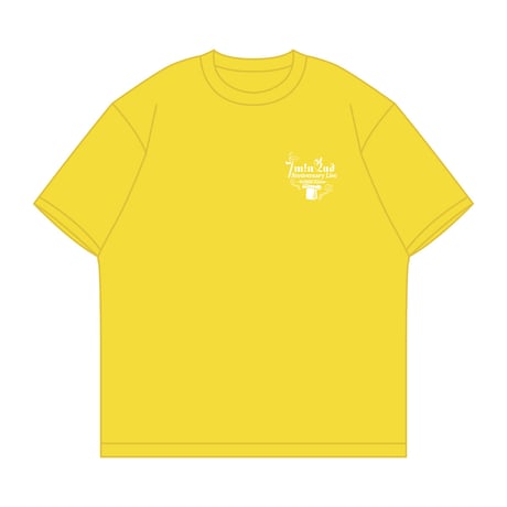 7m!n｜【7m!n 2nd Anniversary Live ~MAGICALive〜】T-shirts（イエロー）