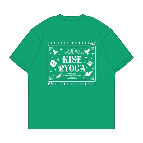 7m!n｜【7m!n 2nd Anniversary Live ~MAGICALive〜】T-shirts（グリーン）