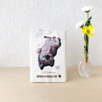 柴犬「ブックカバー」品番：KMしば「おやつ」文庫本カバー・A6ノート・手帳ケース