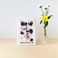 フォーンパグ「ブックカバー」品番：KMパグ「だいすき」絵本『ぼくぱぐ』コラボ・文庫本カバー