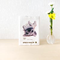 フレンチブルドッグ／クリーム（白）「ブックカバー」品番：KMフレブル「ごろりん」文庫本カバー