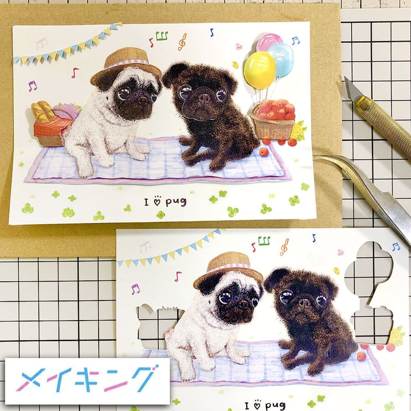 トイプードル】シャドウボックス（額・マット付き・送料無料