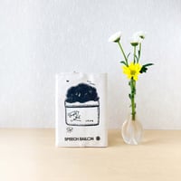 黒パグ「ブックカバー」品番：KMパグ「いっしょだよ」絵本『ぼくぱぐ』コラボ・文庫本カバー