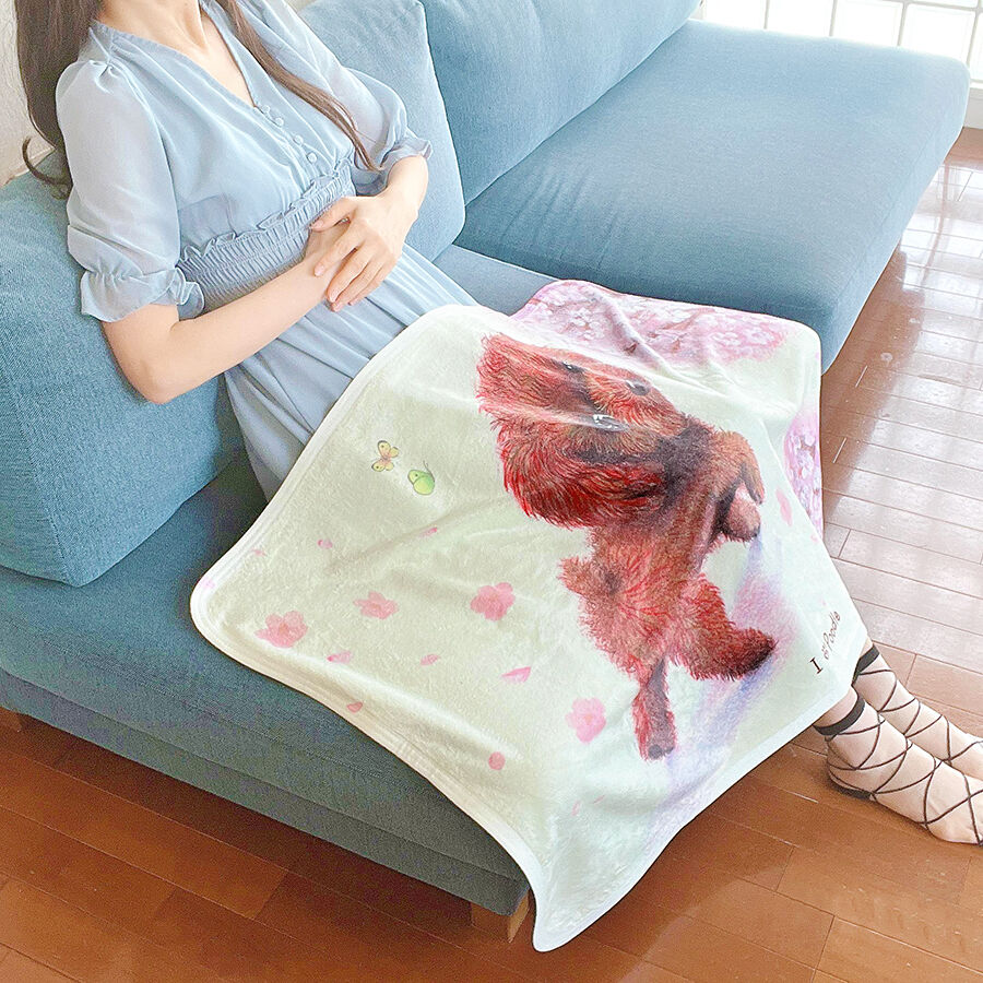 トイプードル】ふわふわブランケット（ひざ掛け）🌟ラッピング対応