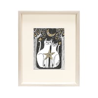 3日間限定販売 おかべてつろう モノクロミニ原画【このままで No.52】