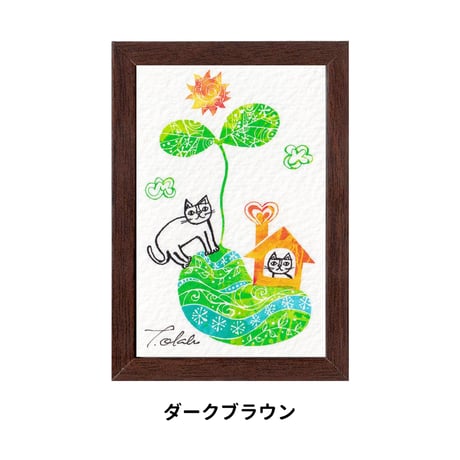 《SALE》おかべてつろう ミニジークレープリント【希望の種】※在庫限り