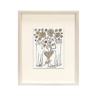 3日間限定販売 おかべてつろう モノクロミニ原画【このままで No.56】