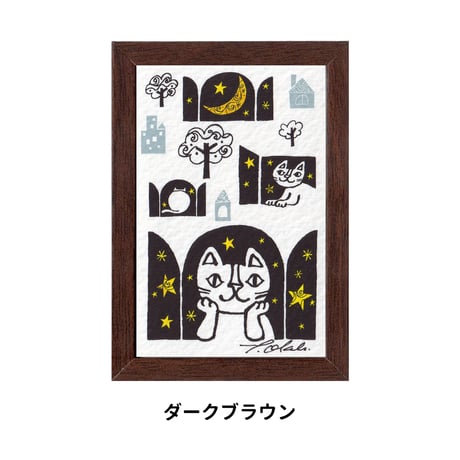 《SALE》おかべてつろう ミニジークレープリント【星の扉】※在庫限り