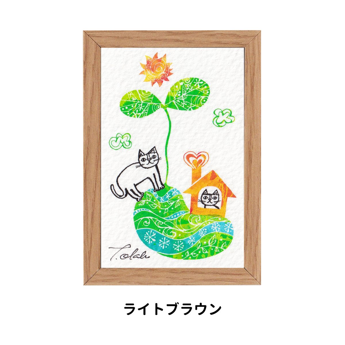 おかべてつろう ミニジークレープリント【希望の種】 | おかべてつろう