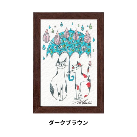 おかべてつろう ミニジークレープリント【きみにはHappyが降りますように】