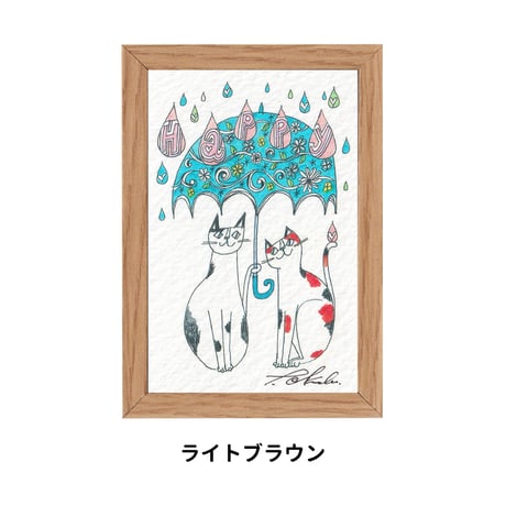 おかべてつろう ミニジークレープリント【きみにはHappyが降りますように】