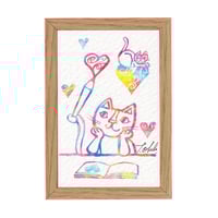 おかべてつろう ミニジークレープリント【星の扉】 | おかべてつろう