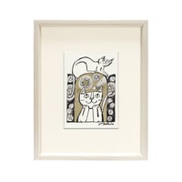 5日間限定販売 おかべてつろう モノクロミニ原画【このままで No.51】※納期2〜4週間