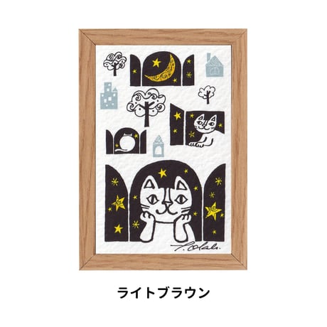 《SALE》おかべてつろう ミニジークレープリント【星の扉】※在庫限り