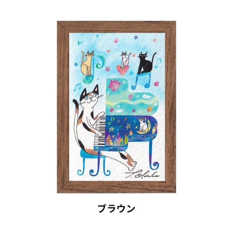 おかべてつろう ミニジークレープリント【明日はきっといい日】