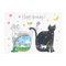 おかべてつろう ねこポストカード【お誕生日おめでとう！しあわせな日】