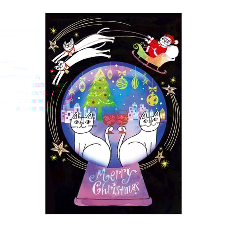 おまけ付き　希少　おかべてつろう　サイン入り　黒猫　アート　ジークレープリント おまけ付き 希少 おかべてつろう サイン入り 黒猫 アート