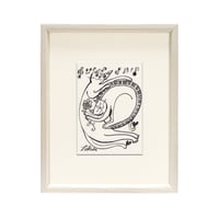 3日間限定販売 おかべてつろう モノクロミニ原画【このままで No.41】※6月中旬発送