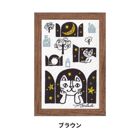 《SALE》おかべてつろう ミニジークレープリント【星の扉】※在庫限り