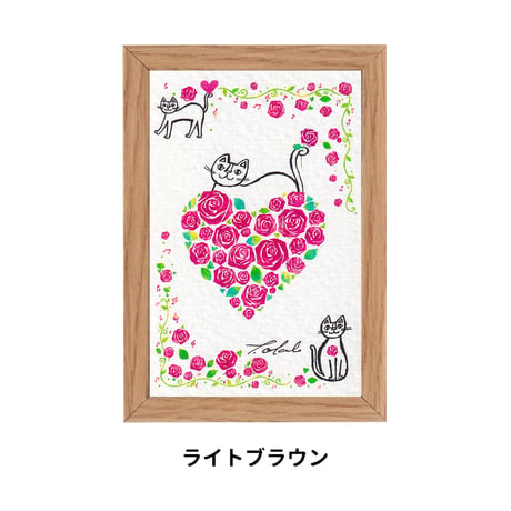 おかべてつろう ミニジークレープリント【たくさんの感謝をこめて】