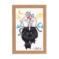 おかべてつろう ミニジークレープリント【ありますように】 | おかべて