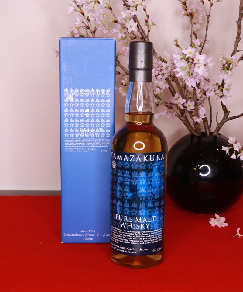 ウイスキー Yamazakura Pure Malt Whisky ピュアモルトウィスキー PURE MALT WHISKY YAMAZAKURA 48° 700ml