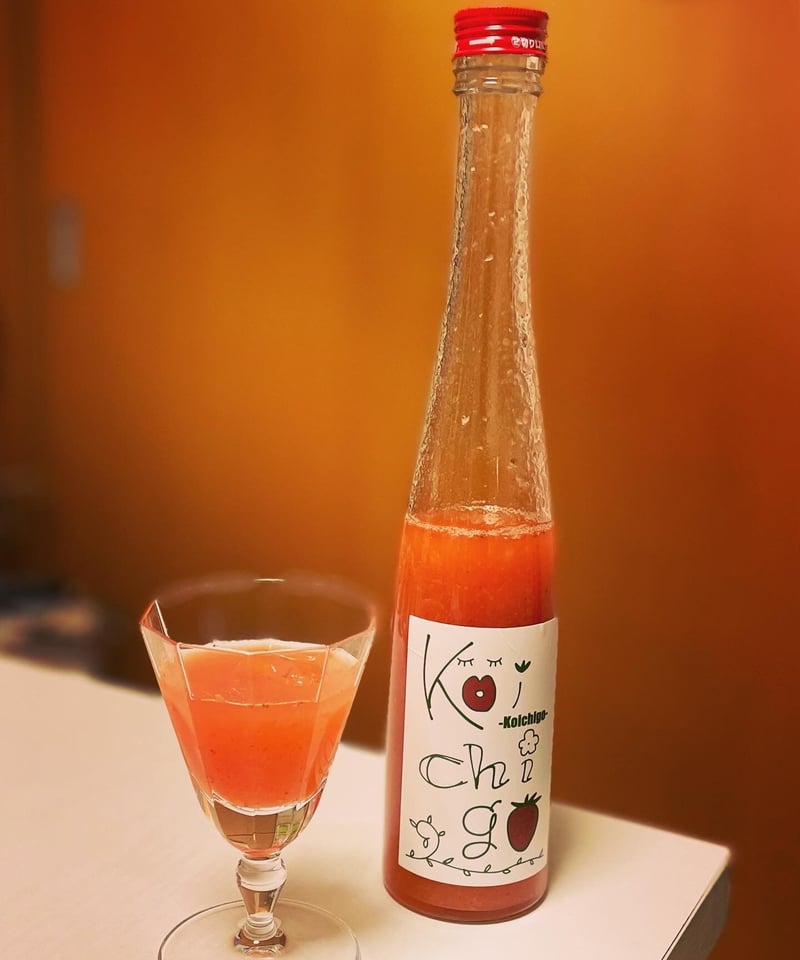 いちご丸かじり♪】Koichigo いちごリキュール 300ml | 大谷酒店 滝桜の