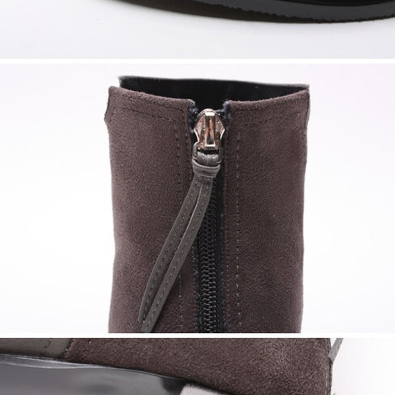 G*Y様 【新品】STYLE DELI 4.5cmチャンキーヒールブーツ スエー お得買いのご参考資料1＊ | STYLE DELI オフィシャルブログ