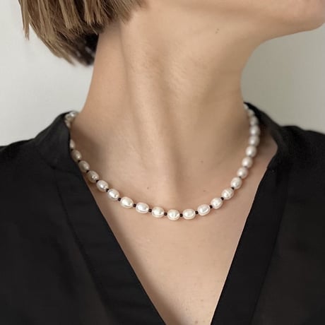 EMMN Big Pearl Necklace