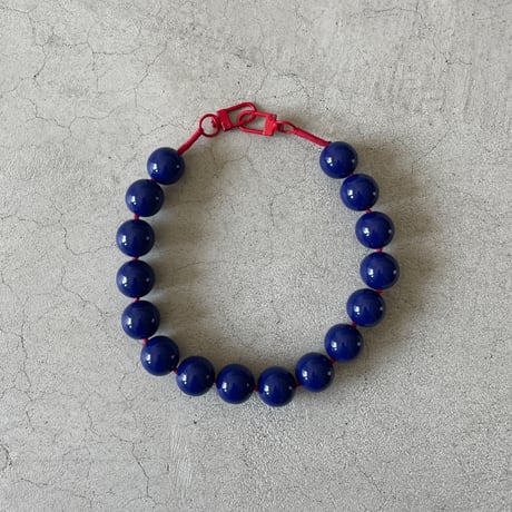 【数量限定】short  strap"indigo blue"　※スマホケース別売り