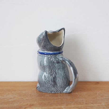 Grey Cat Creamer "JILL" / 英国製キャット・クリーマー  " ジル"(Union Jack)