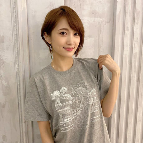 ⭐️終了!!!!!Tシャツ】J-POP COVERNIGHT Vol.1 ジャケットTシャツ (グレー・モノクロ)