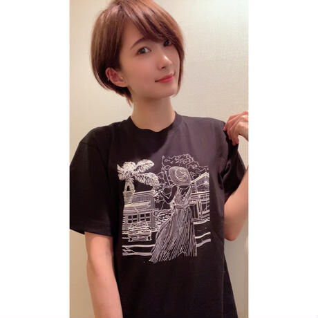 ⭐️終了!!!!!Tシャツ】J-POP COVERNIGHT Vol.1 ジャケットTシャツ (黒/モノクロ)
