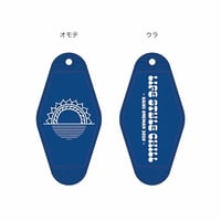 【キーチェイン】Life Style Chill Key Chain (white/navy) / KAIKI