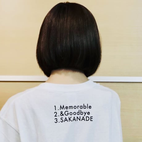【Tシャツ】「MEMORA / official /五阿弥ルナ & The Structures」初回ロッド特典：五阿弥ルナサイン入りポストカード付き