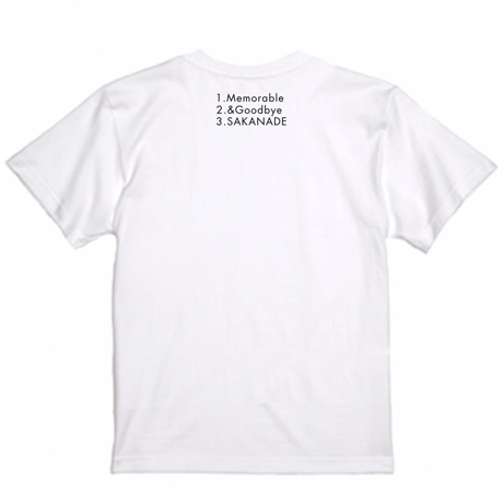 【Tシャツ】「MEMORA / official /五阿弥ルナ & The Structures」初回ロッド特典：五阿弥ルナサイン入りポストカード付き