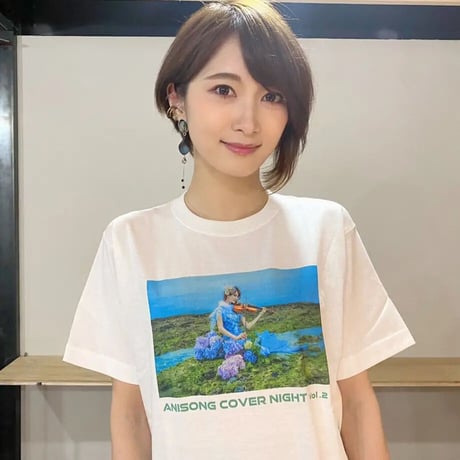 📣終了!!!!!⭐️最終セール!!在庫限り‼︎【Tシャツ】ANISONG COVER NIGHT Vol.2 ❷ ジャケットTシャツ