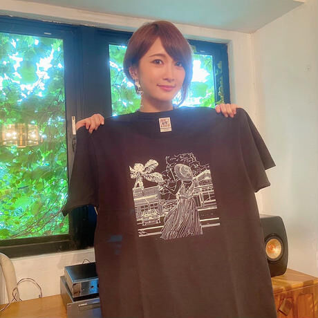 ⭐️終了!!!!!Tシャツ】J-POP COVERNIGHT Vol.1 ジャケットTシャツ (黒/モノクロ)